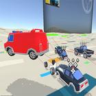 Police Car Racing Rush Games icône
