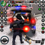 Carro da polícia dos EUA ícone