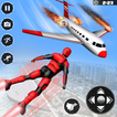 Light Flying Speed Superhero: Rescue Robot Games