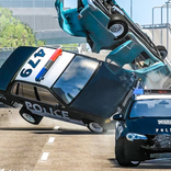 Police Car Crash Simulation 3D