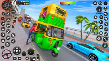 Tuk Tuk Auto Rickshaw Games 3D imagem de tela 2