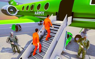 Army Transport Prisoner Escape 2020 تصوير الشاشة 1