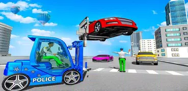 US Police Lifter Parking Simulator