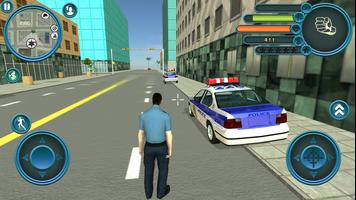 Miami Police Crime Vice Simula الملصق