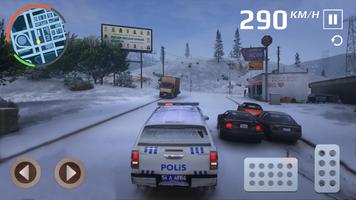 Snow Car Police Military Jobs capture d'écran 1