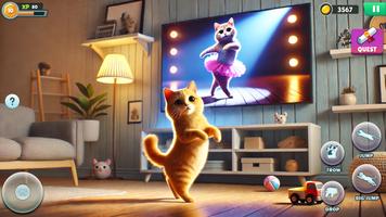 Bad Cat Chaos: Prank Gran Sim screenshot 2