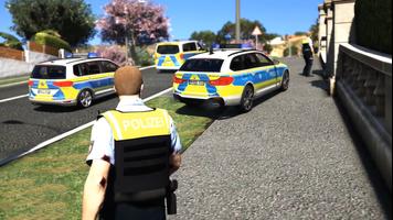 Autobahn Police Simulator Game ảnh chụp màn hình 1