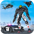 Police Robot Transform- Mal Gángster Persecución APK
