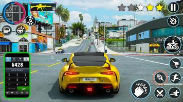 Police Game Rope Mafia City Ekran Görüntüsü 1