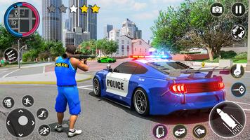 Police Game Rope Mafia City Ekran Görüntüsü 2