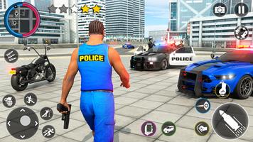 Police Game Rope Mafia City Ekran Görüntüsü 3
