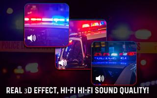 Police Loud Siren Sound Tones capture d'écran 1