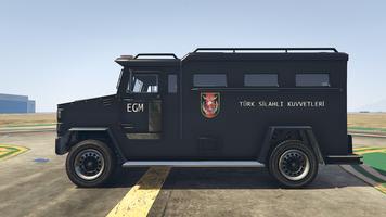 Police Minibus Simulator Affiche