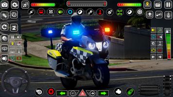 Police Bike Chase plakat