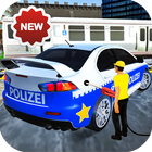 City Police Car Lancer Evo Driving Simulator icône
