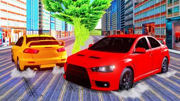 City Police Car Lancer Evo Driving Simulator screenshot 1