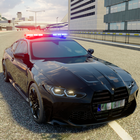 Politie Simulator Auto-icoon