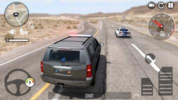 Polizei Simulator Auto Plakat