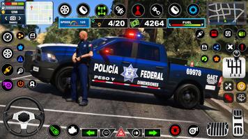Police Simulator Car Chase 3d الملصق