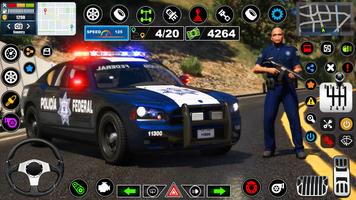 Police Simulator Car Chase 3d تصوير الشاشة 1