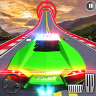 ikon Polisi stunts mobil mengemudi & balap permainan