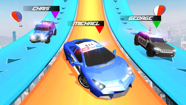 Polizia acrobazie per auto e giochi di guida corse APK per Android Download