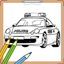 Buku Mewarnai Mobil Polisi APK