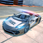 permainan kejar kereta polis ikon