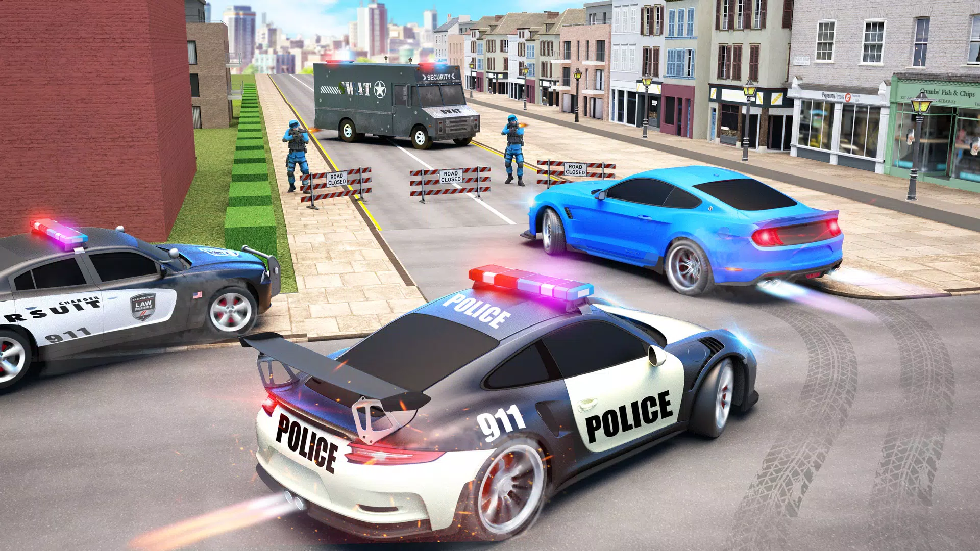 Corrida De Carros De Fórmula-Jogo De Polícia - Baixar APK para Android