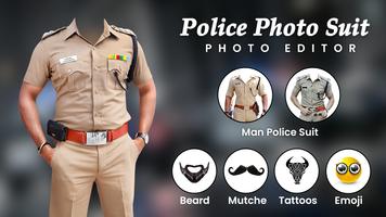 Men Police Suit Photo Editor 스크린샷 1