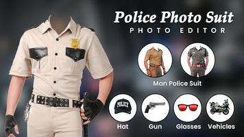 Men Police Suit Photo Editor 截图 2