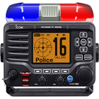 Police Scanner Radio Zeichen