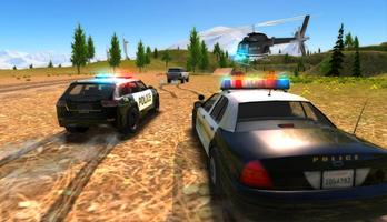 Real Police City Simulation poster