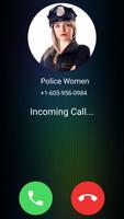 Fake Call from Police Women Affiche