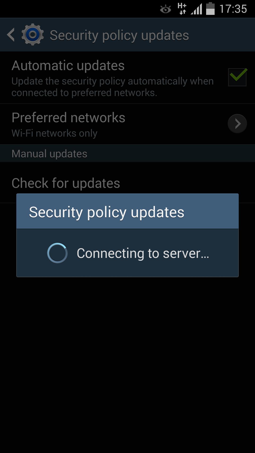 Samsung Security Policy Update APK for Android Download