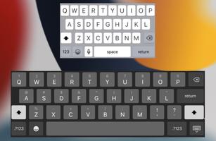 Iphone keyboard Style تصوير الشاشة 2