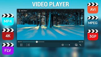 5X 4K Ultra Video HD Player اسکرین شاٹ 1