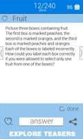 Riddles, Brain Teasers 2 ภาพหน้าจอ 1