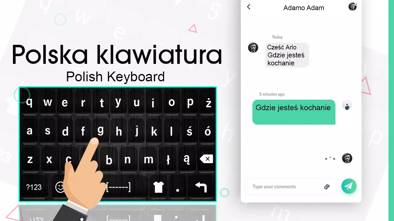 Polnische Tastatur - Polnische Eingabe & Emoji APK für Android herunterladen