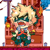 Bakugo Game Heroes Anime BNHA ícone