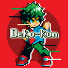 Deku Game Heroes Anime BNHA-icoon