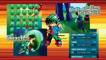 Deku Game Heroes Anime BNHA ảnh chụp màn hình 3
