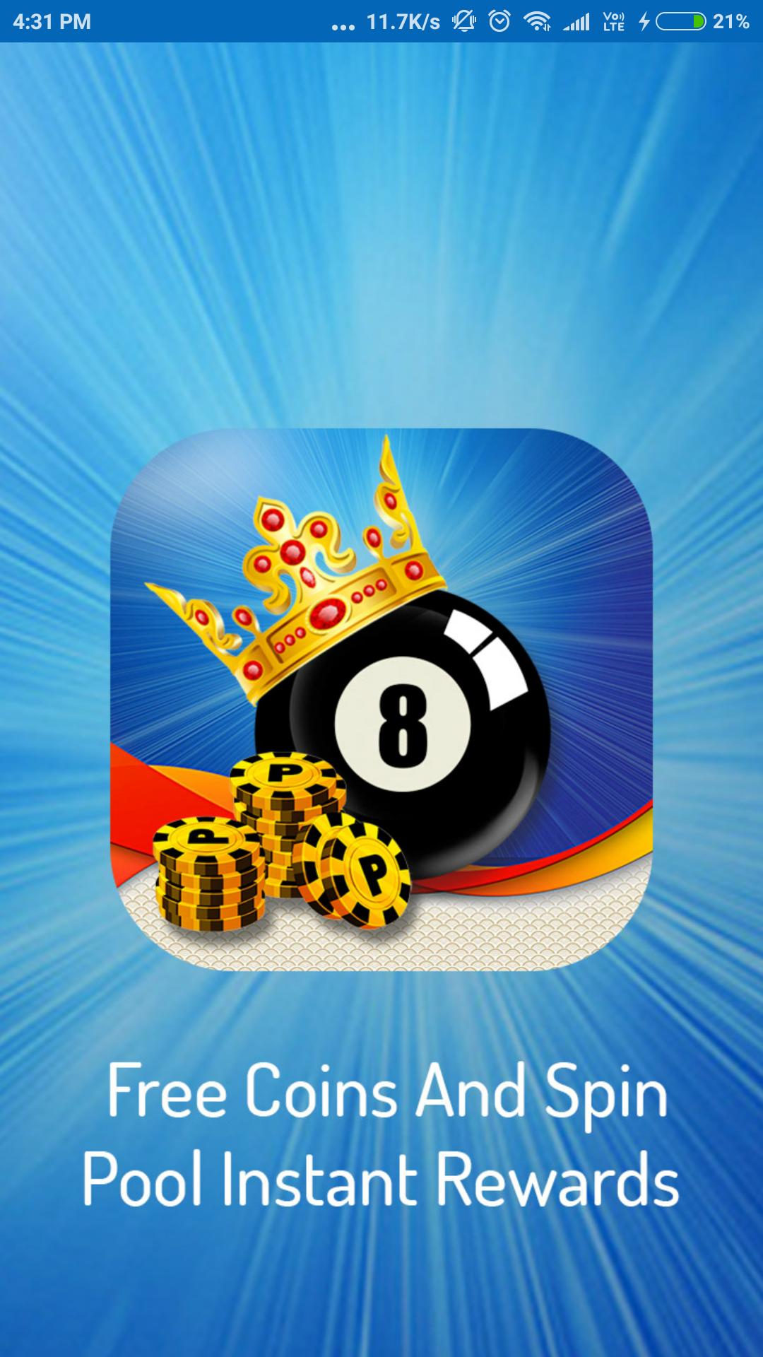 Free Coins And Spin Pool Instant Rewards For Android Apk Download