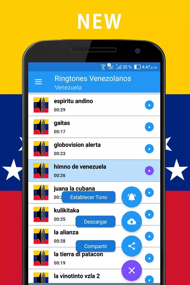 Descarga de APK de Tonos de Gaitas Venezolanas para Android