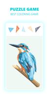 Poly Pixel Art Poster