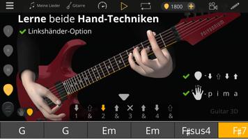 Guitar 3D: Grundakkorde lernen Screenshot 1
