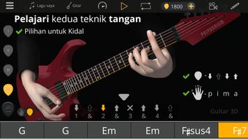 Guitar 3D - Kunci Gitar Dasar screenshot 1
