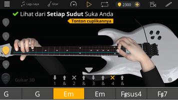 Guitar 3D - Kunci Gitar Dasar screenshot 2