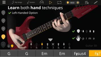 Guitar 3D - Kord Asas syot layar 1