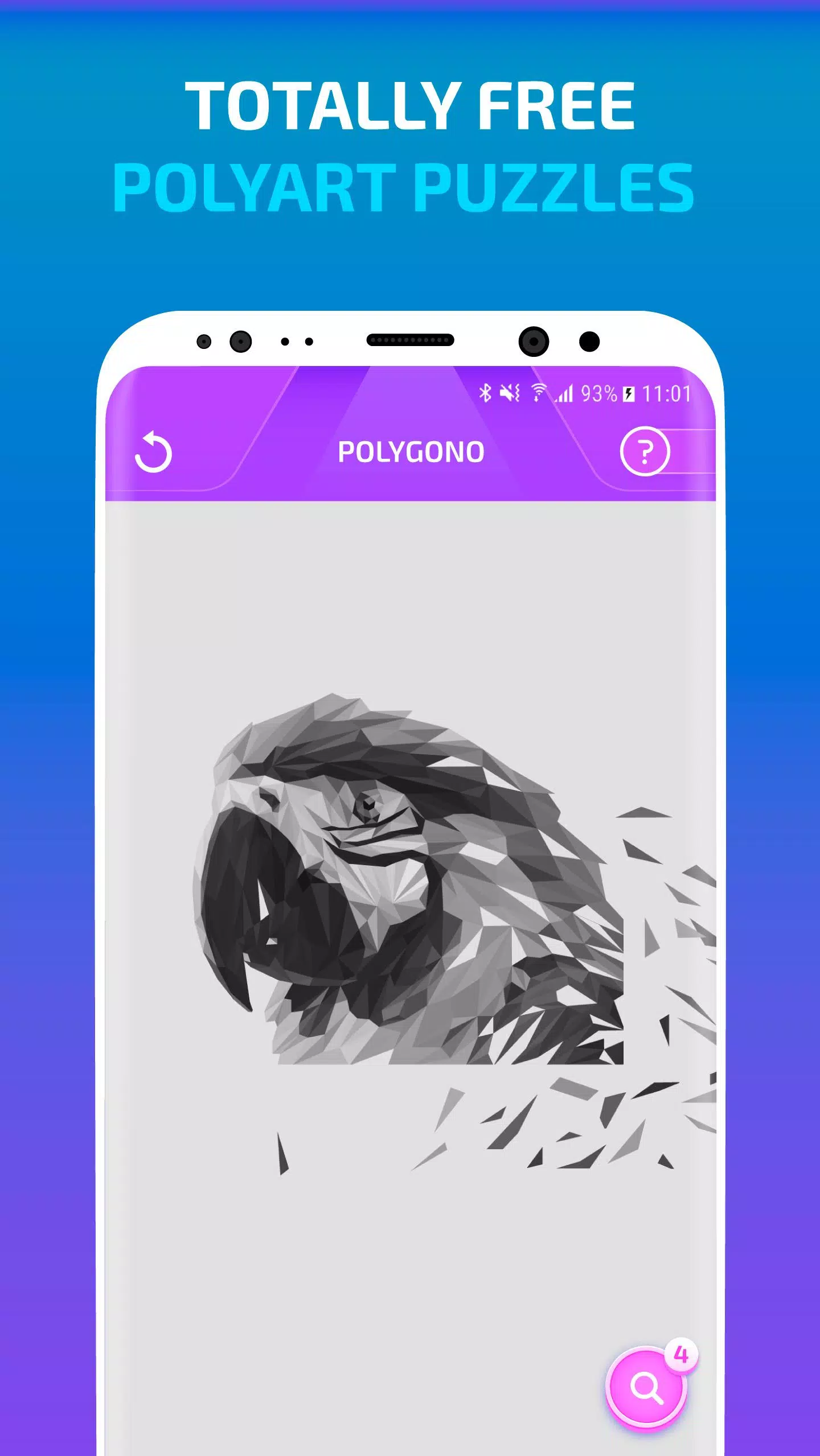Download do APK de Polígono - Jogos de Pintar para Android